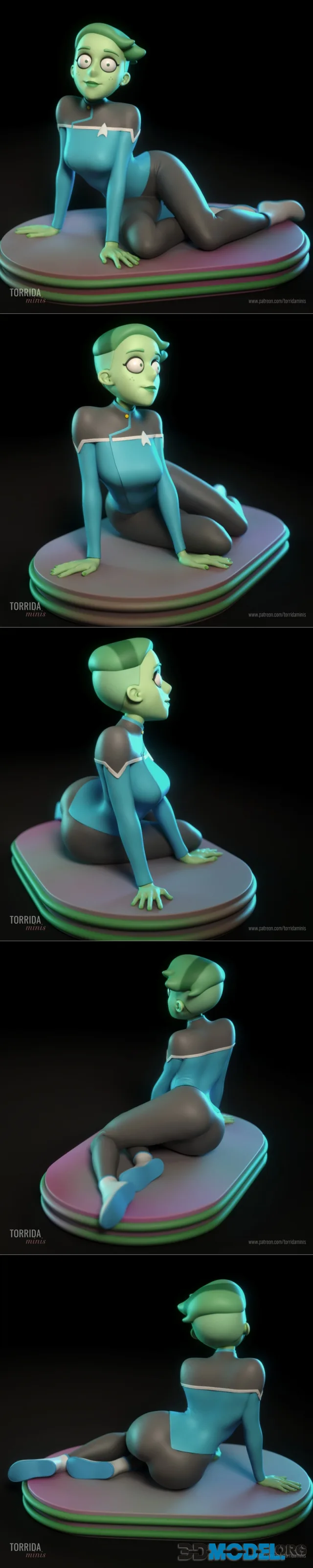 Torrida Minis - D'Vana Tendi – Printable