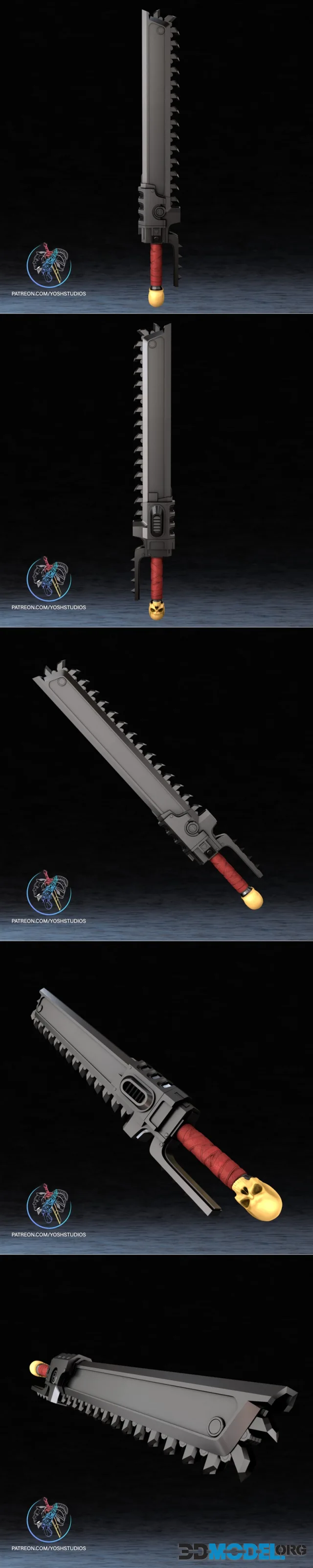 40K Chain Sword – Printable