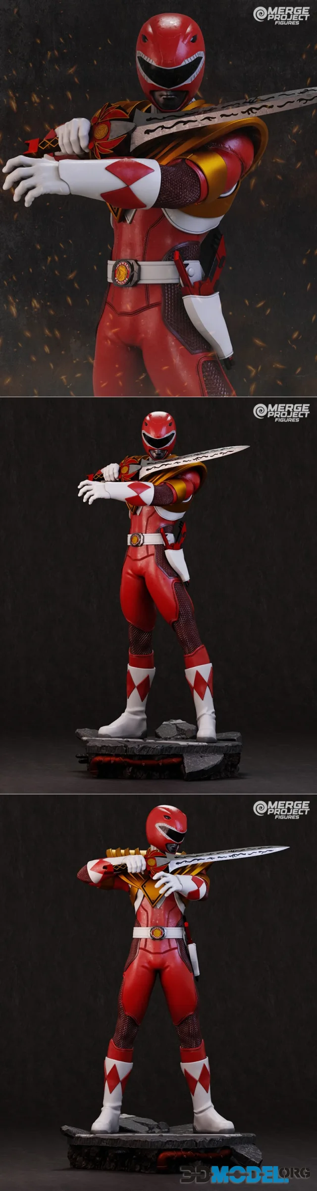 Power Ranger - Red Ranger – Printable