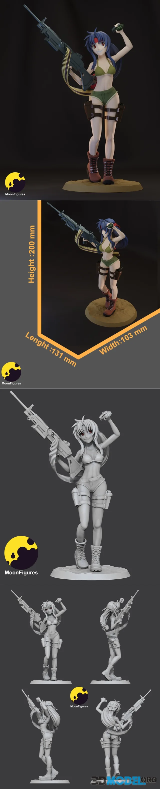MoonFigures - Chidori Kaname – Printable