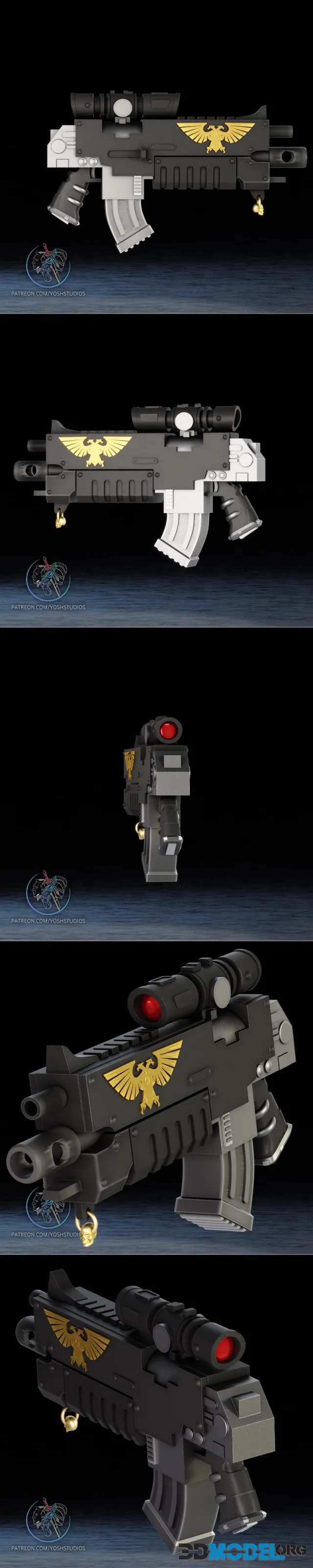 40K Bolter – Printable