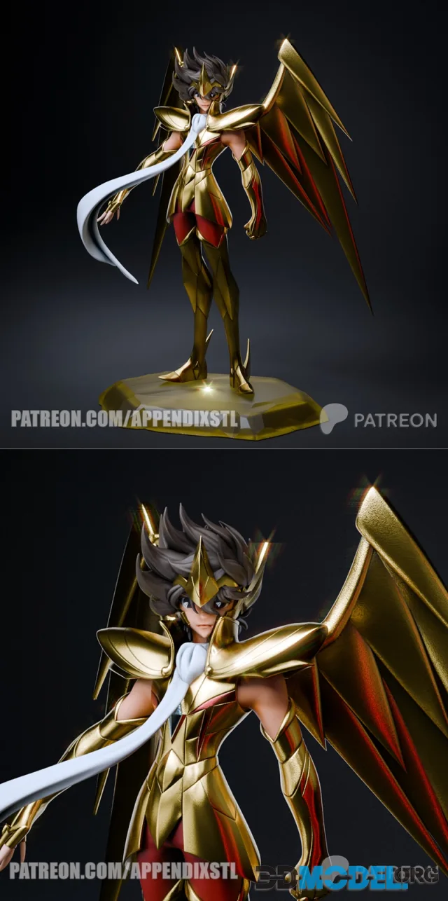 Sagittarius Seiya Omega v1 – Printable