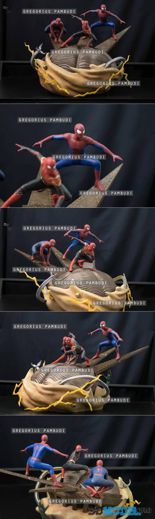 Spiderman No Way Home Fan Art Statue – Printable