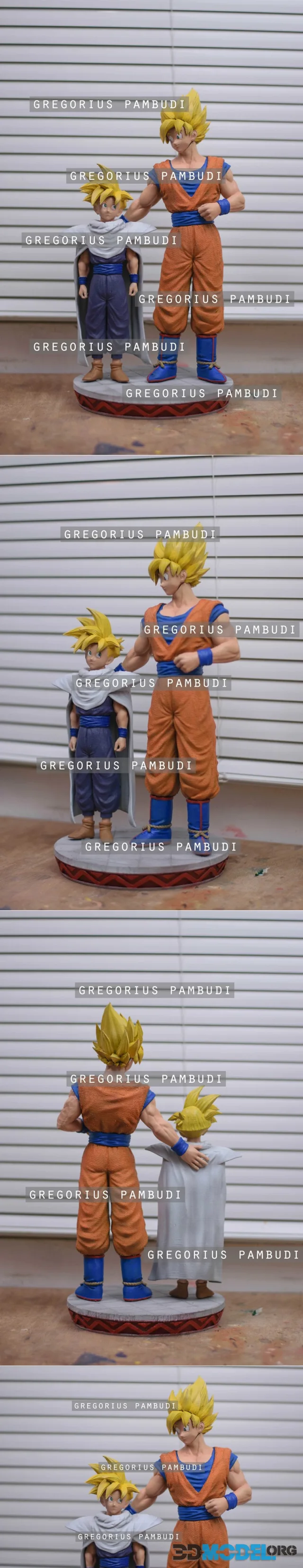 Dragon Ball Goku and Gohan – Printable