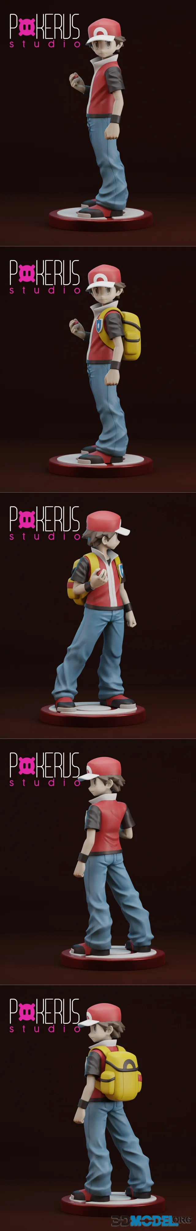 Pokerus Studio - Trainer Red – Printable