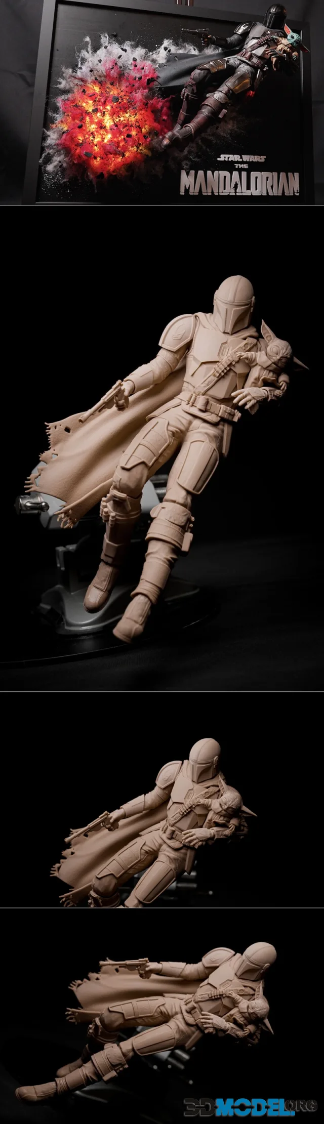 Mandalorian Diorama – Printable