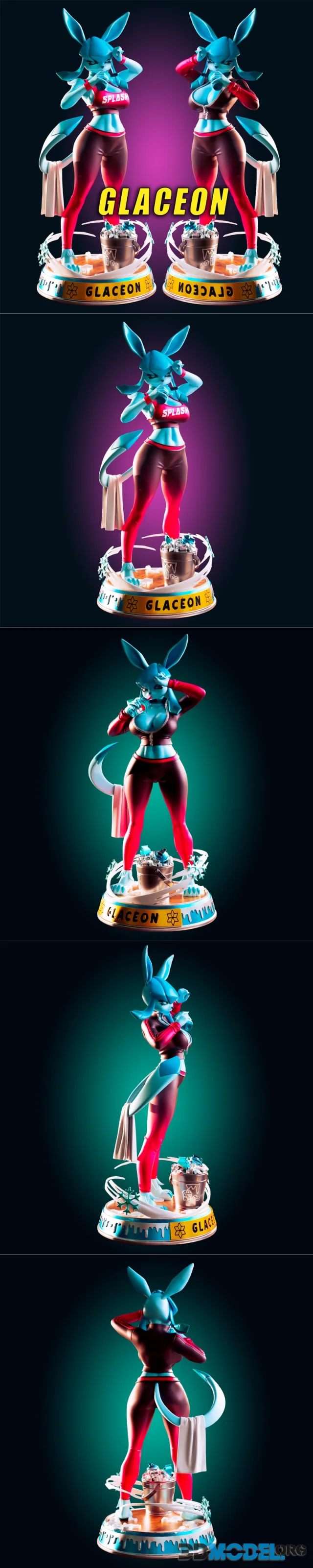 Officer Rhu - Glaceon – Printable