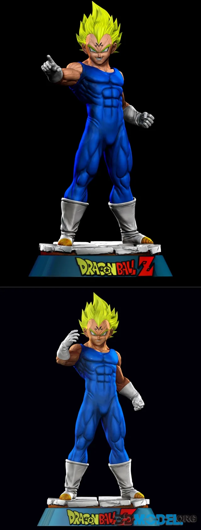 Majin Vegeta – Printable