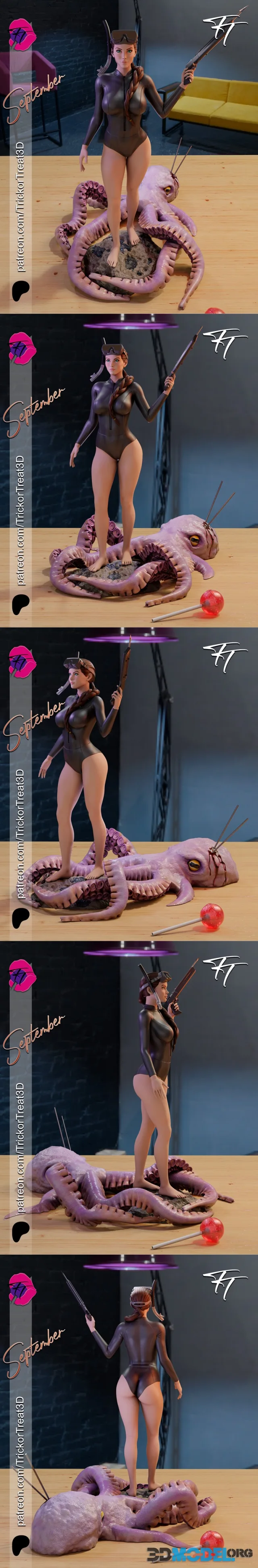 Trick or Treat - Lara Croft – Printable