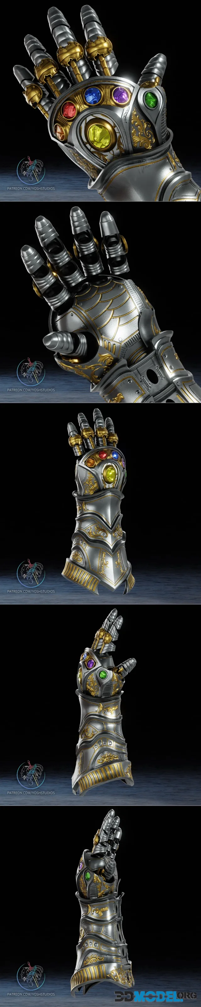 Dr Doom Infinity Gauntlet – Printable