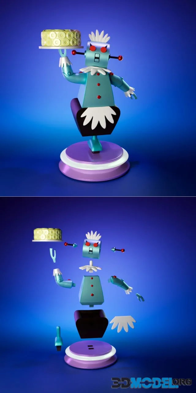 Rosey Robot - The Jetsons – Printable
