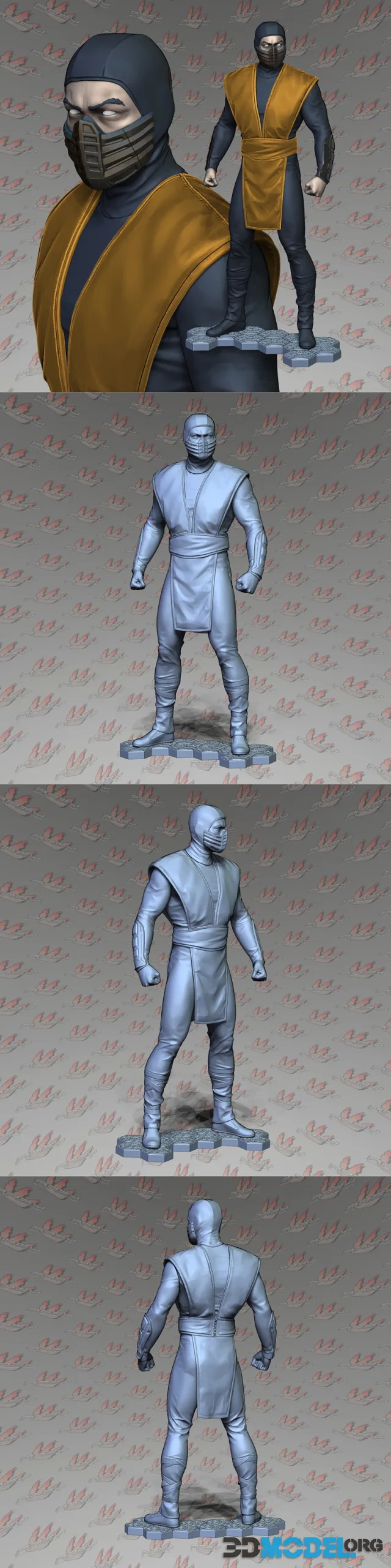 Prey Collection Studio - Scorpion 1995 – Printable