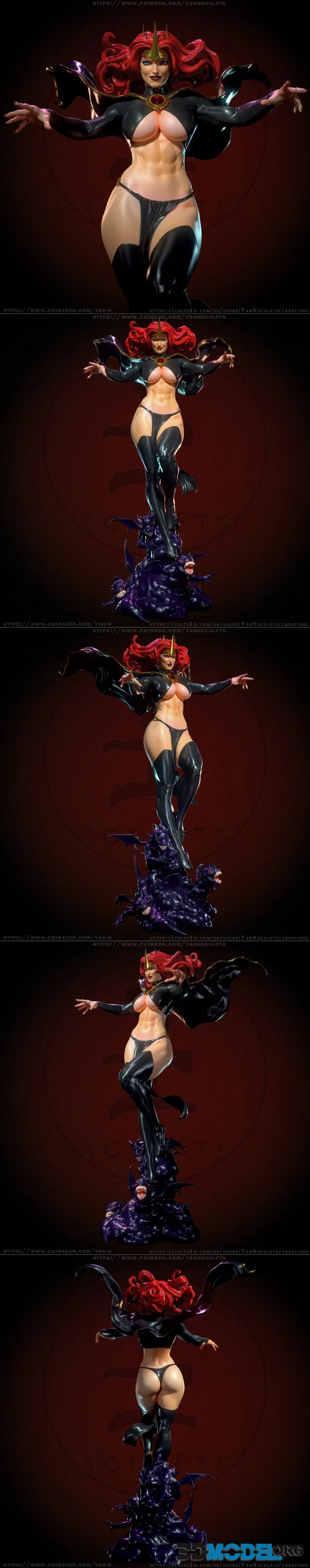 Yan-H - Madelyne Pryor – Printable