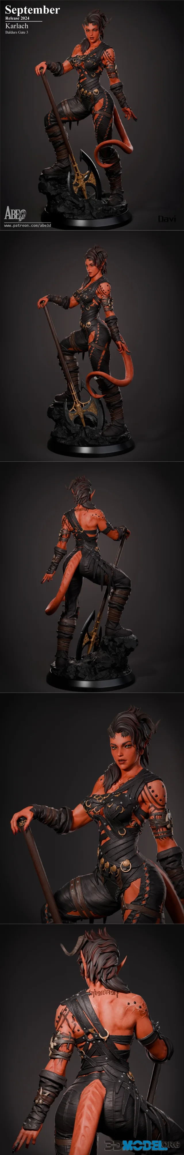 Abe3D - Karlach – Printable
