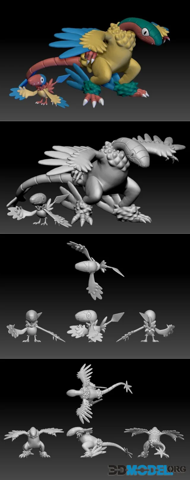 Pokemon Archen Archeops – Printable