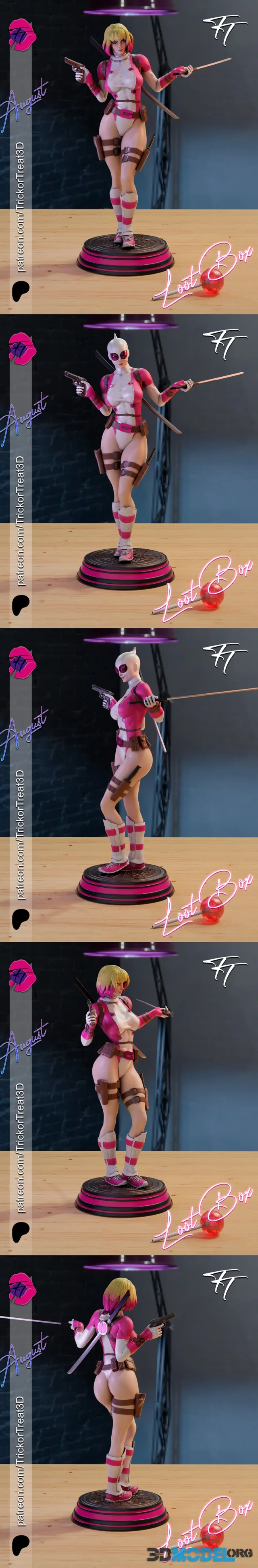 Trick or Treat - Gwenpool – Printable
