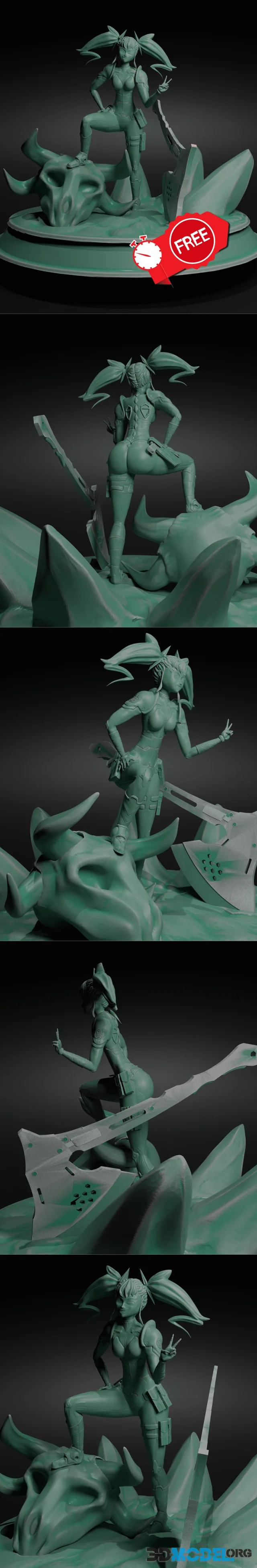 Kaiju no 8 Kikoru Shinomiya – Printable