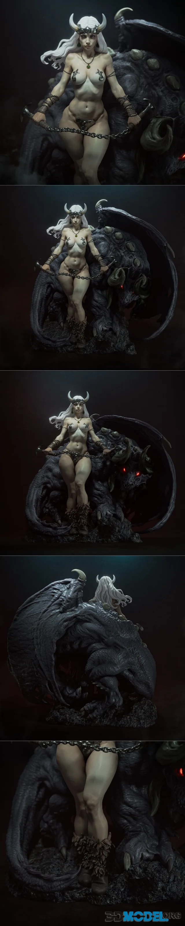 Ca 3d Studios - Demon Queen – Printable