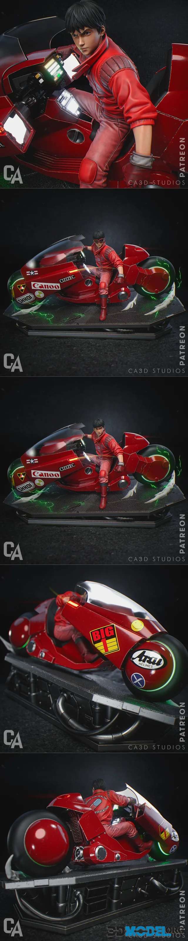 Ca 3d Studios - Kaneda – Printable