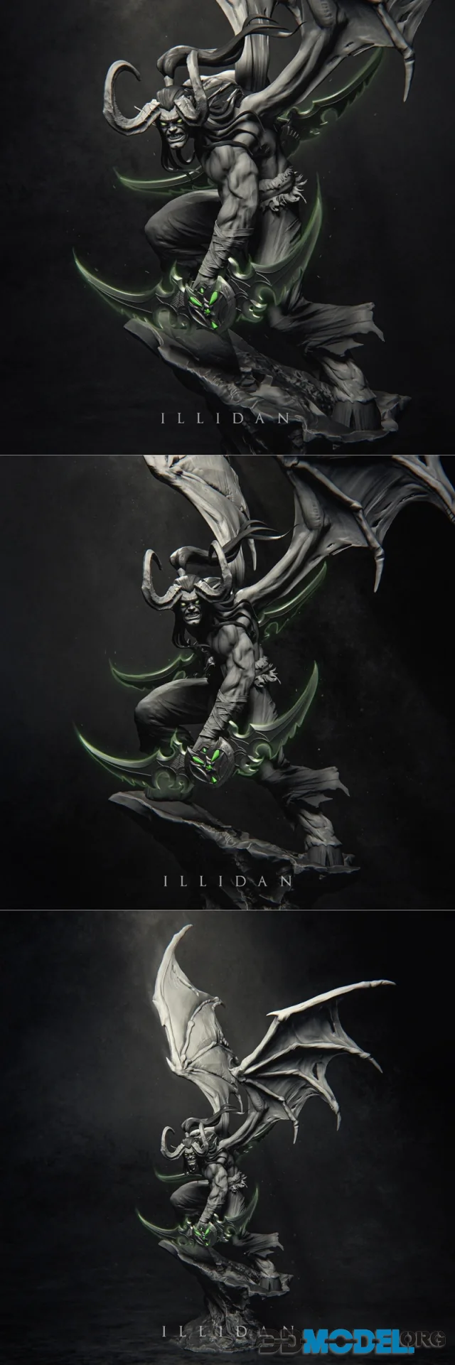 Ca 3d Studios - Illidan – Printable