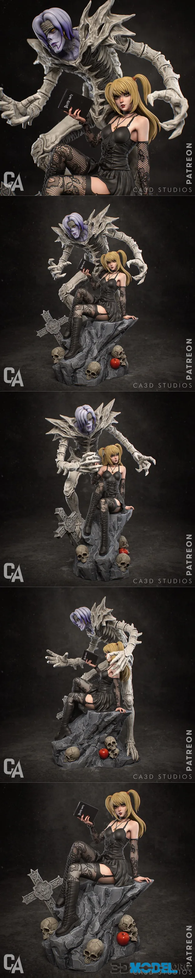 Ca 3d Studios - Misa Amane – Printable