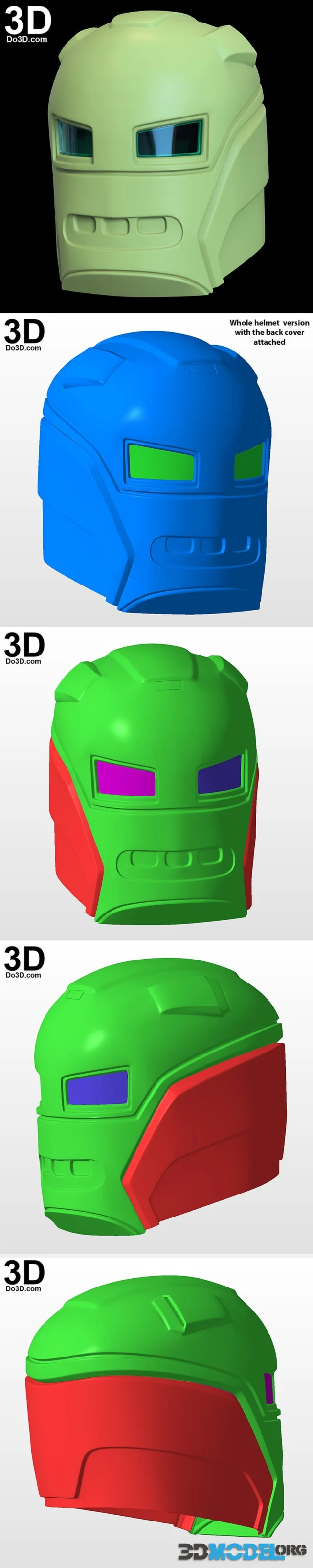 Hydra Stomper Helmet – Printable