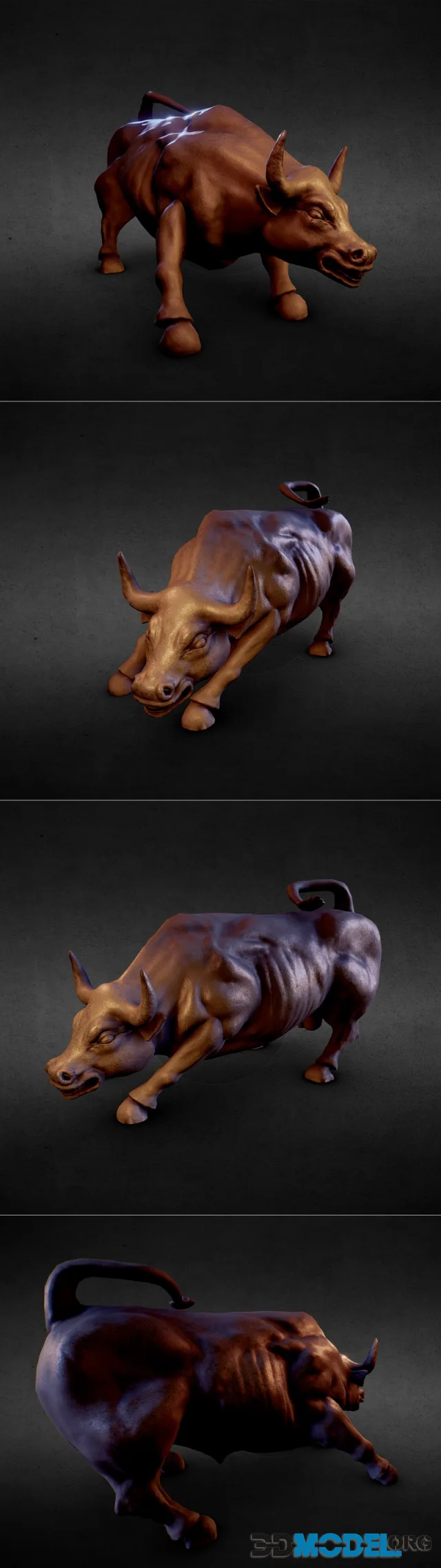 Charging Bull – Printable