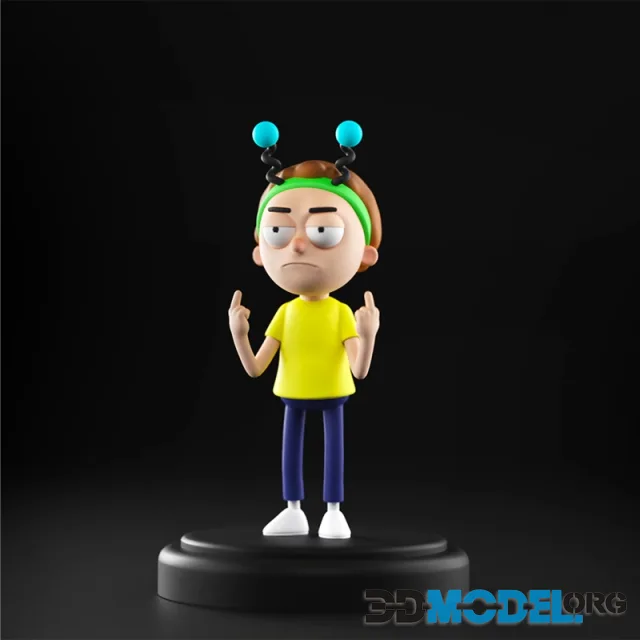 Rick and Morty - Morty – Printable