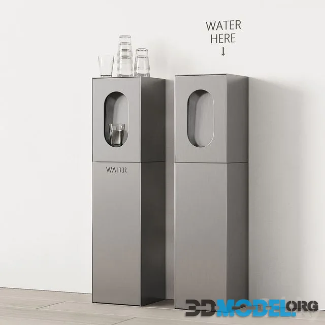 438 Purifier The Apas Monolith Water Cooler by Vova Alekseev
