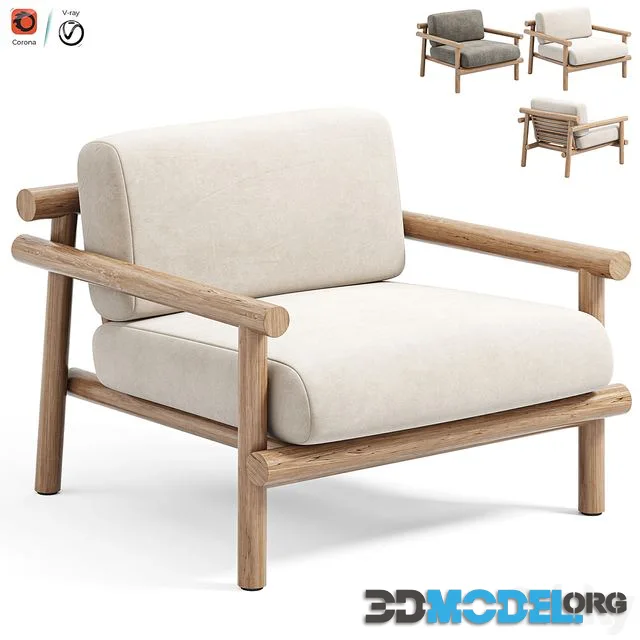 Ayana armchair by B&B Italia