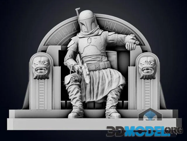 Boba Fett Figurine – Pose 6