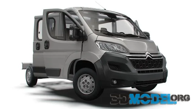 Citroen Jumper Chassis Truck CrCab 3450WB HQInterior 2023