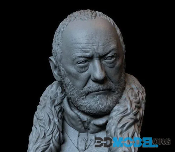 Davos Seaworth from Game of Thrones bust