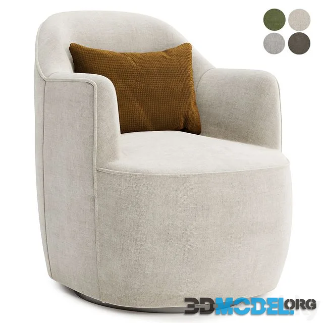 Dawes Swivel Accent Chair