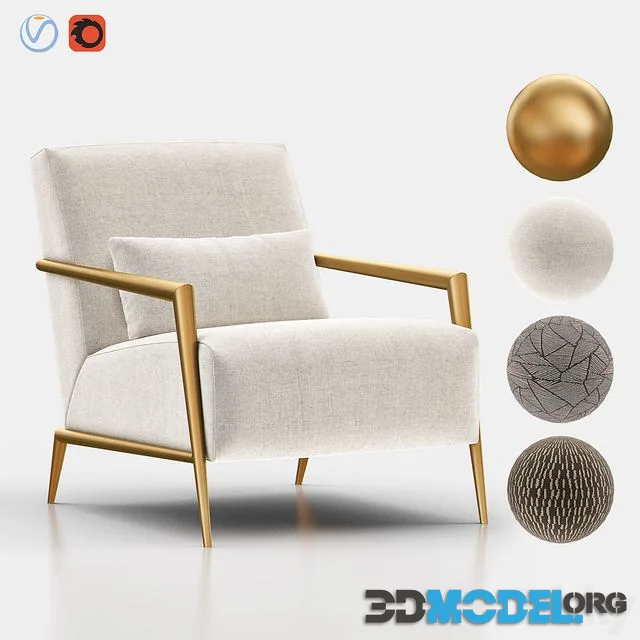 ENZO Lounge Chair BAU3104C