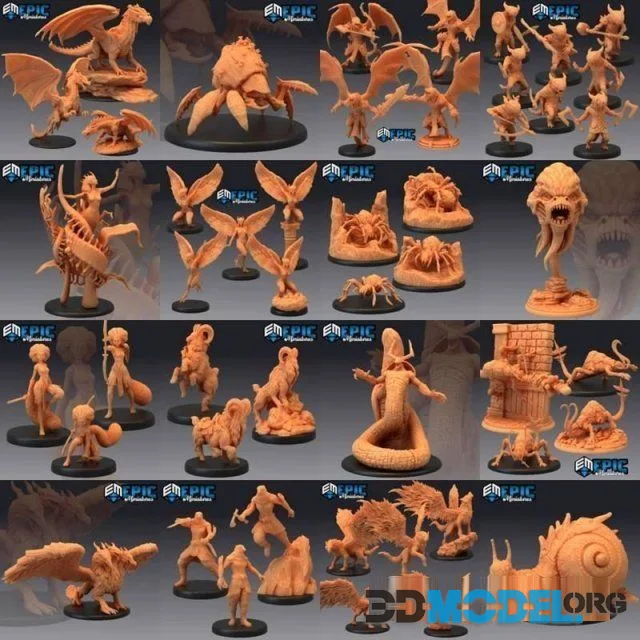 Epic Minis – Savage Mountains
