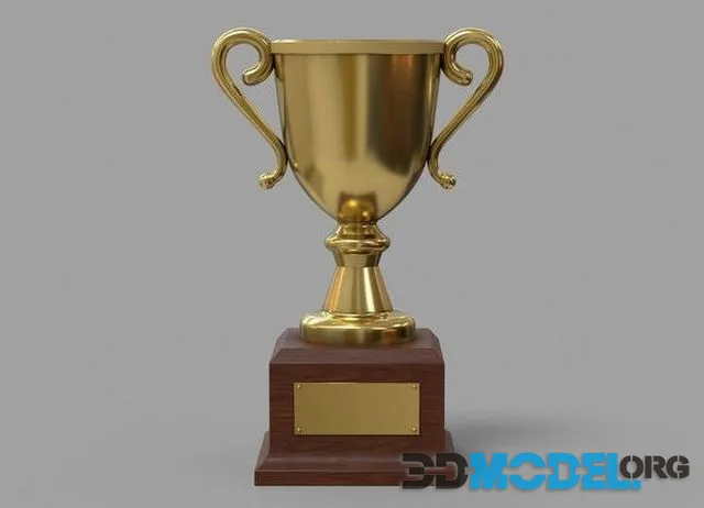 Gold Trophy (PBR)
