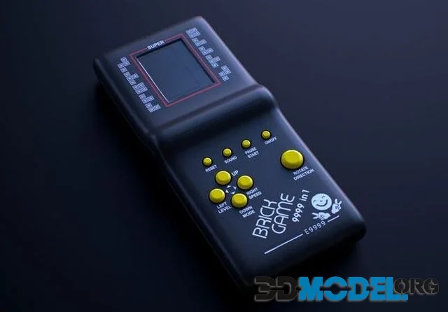 Handheld Tetris Brick (PBR)