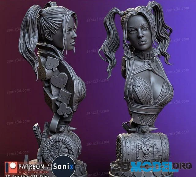 Harley Quinn Bust