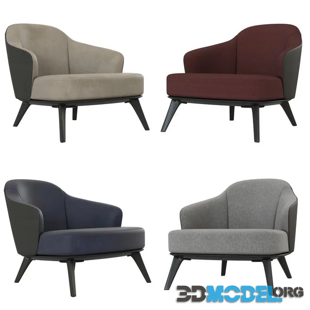 Leslie Armchair Minotti