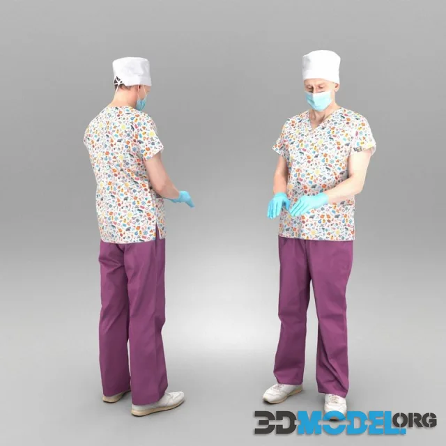 Male doctor performing surgical procedure 399 (PBR)