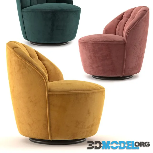 Margot Swivel Accent Chair