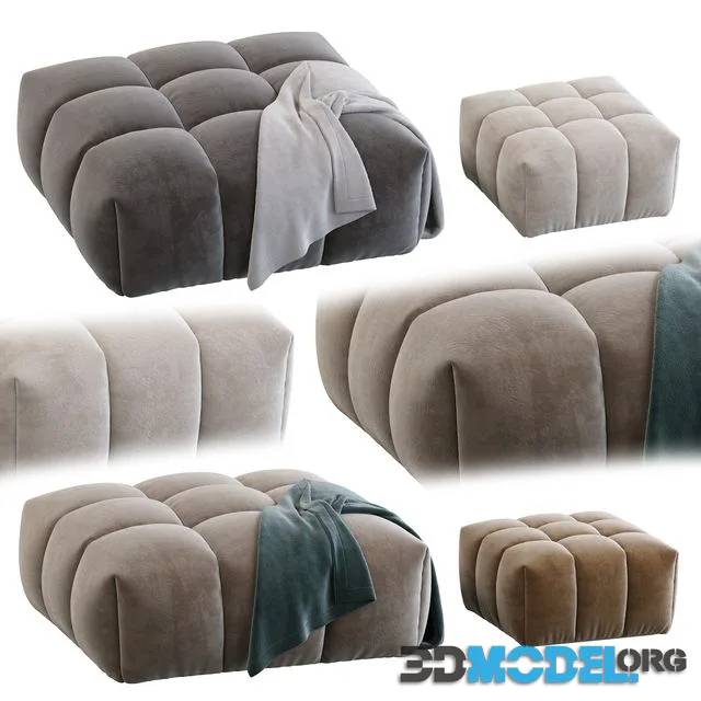 Modern pouf