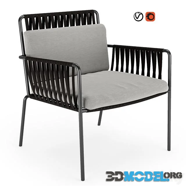 Net Club Armchair by Kettal
