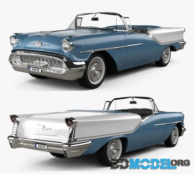 Oldsmobile Starfire 98 Convertible 1957