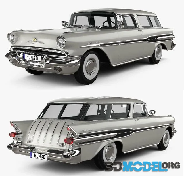 Pontiac Star Chief Custom Safari 2-door 1957