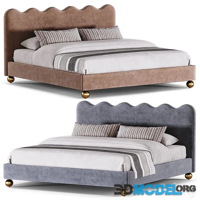 Ripple King Bed