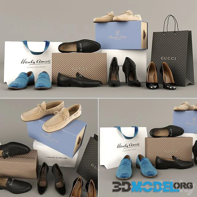 Set of shoes