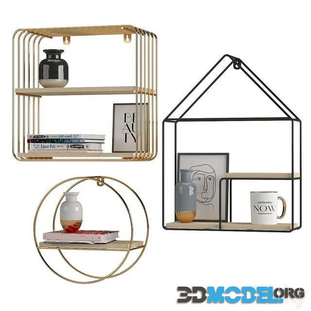 Shelves set 1
