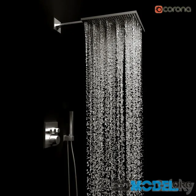 3d Model Shower